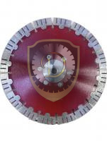 Диск Ф230(2.2T*16*M14) красный сегментный гранит (Китай)