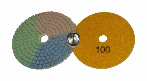 Алмазные гибкие шлифовальные круги "3color" №100