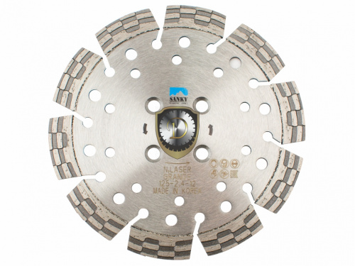 Отрезной диск SANKY M-TURBO 2.4T-12W под флянец 22.2 (сегмент)